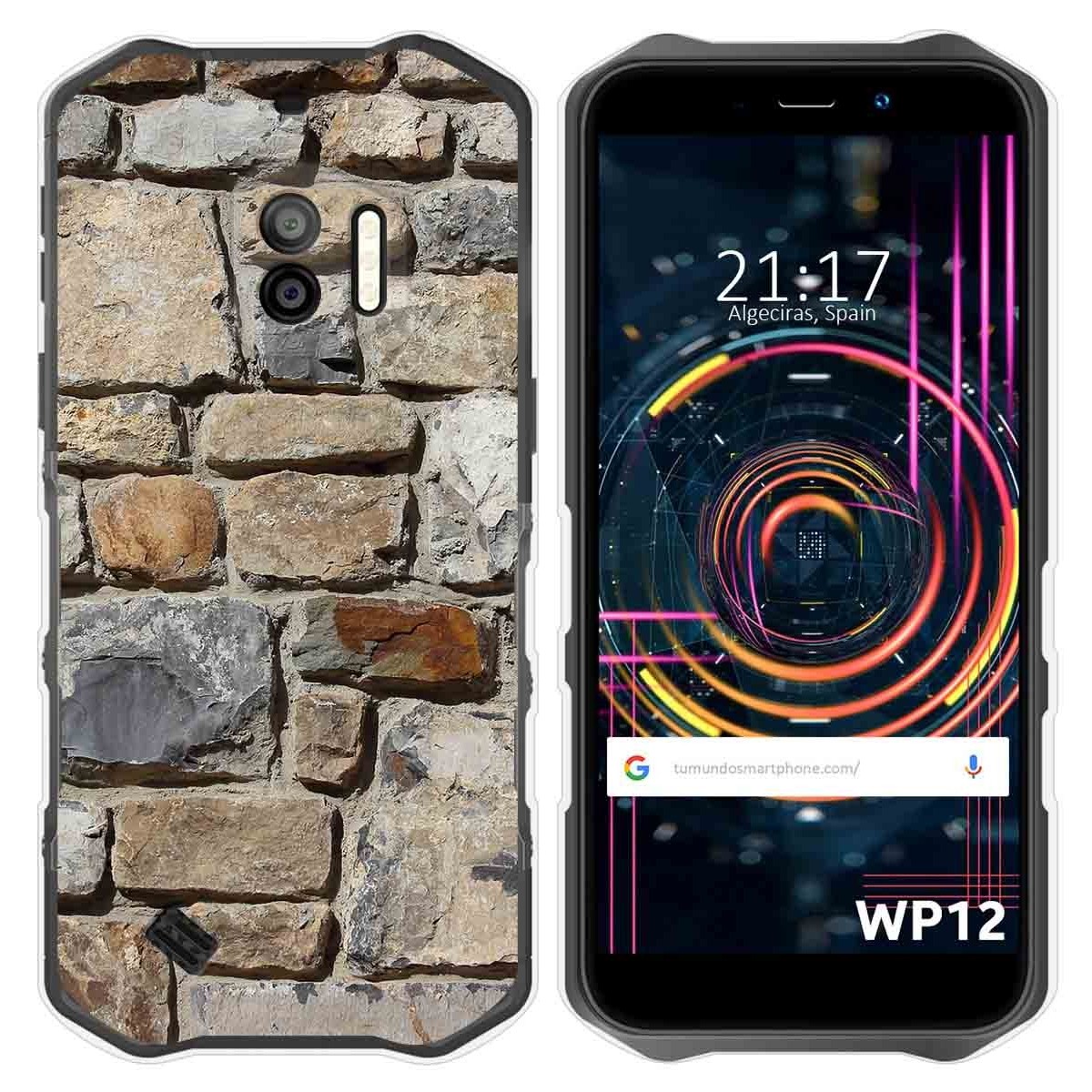 Funda Silicona para Oukitel WP12 / WP12 Pro diseño Ladrillo 03 Dibujos