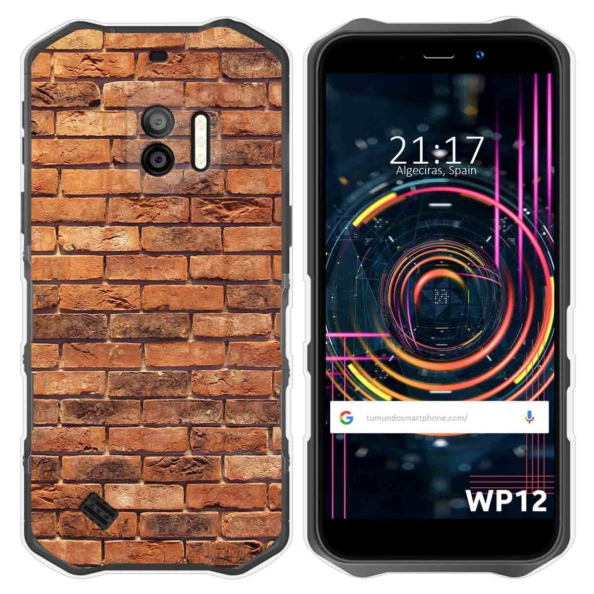 Funda Silicona para Oukitel WP12 / WP12 Pro diseño Ladrillo 04 Dibujos