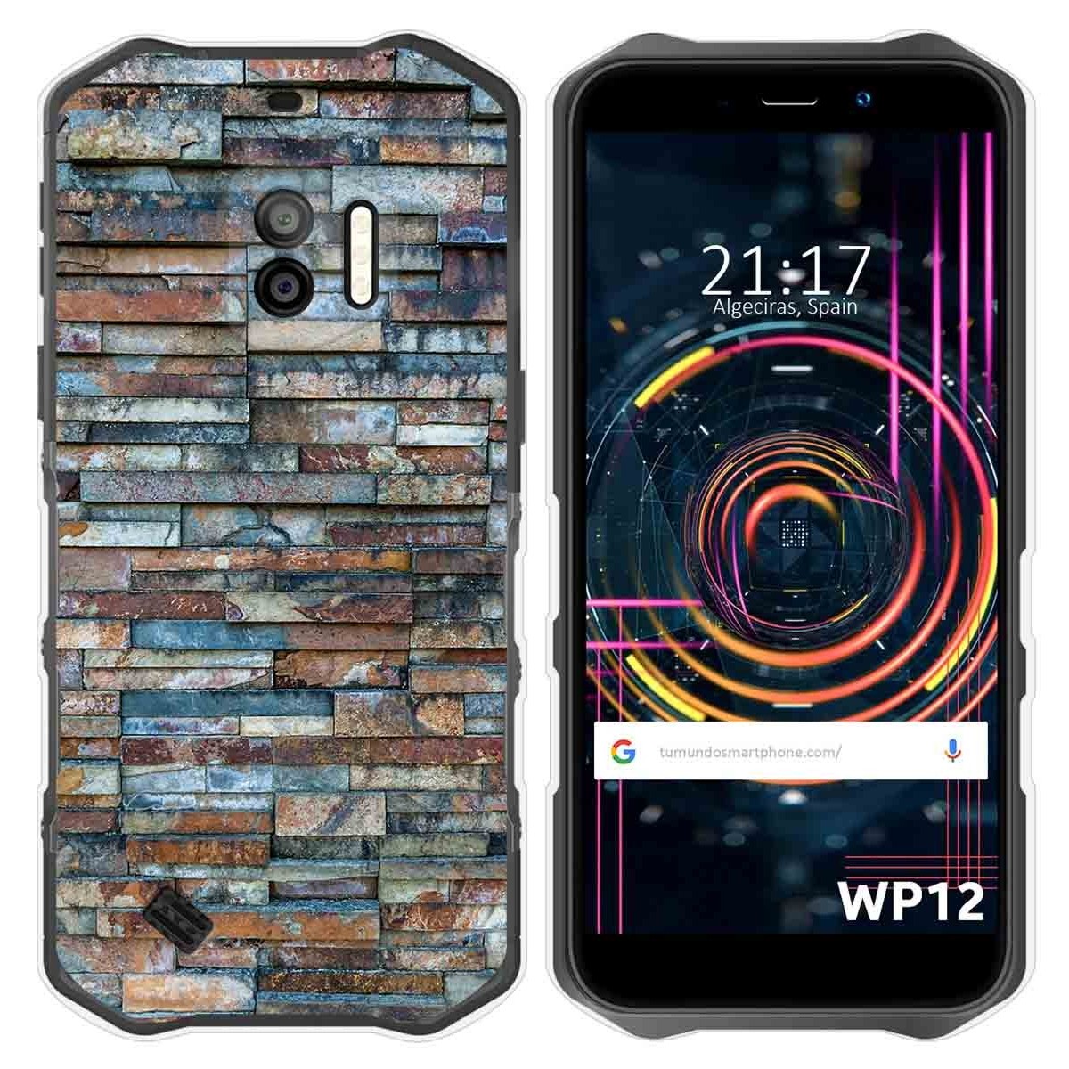 Funda Silicona para Oukitel WP12 / WP12 Pro diseño Ladrillo 05 Dibujos