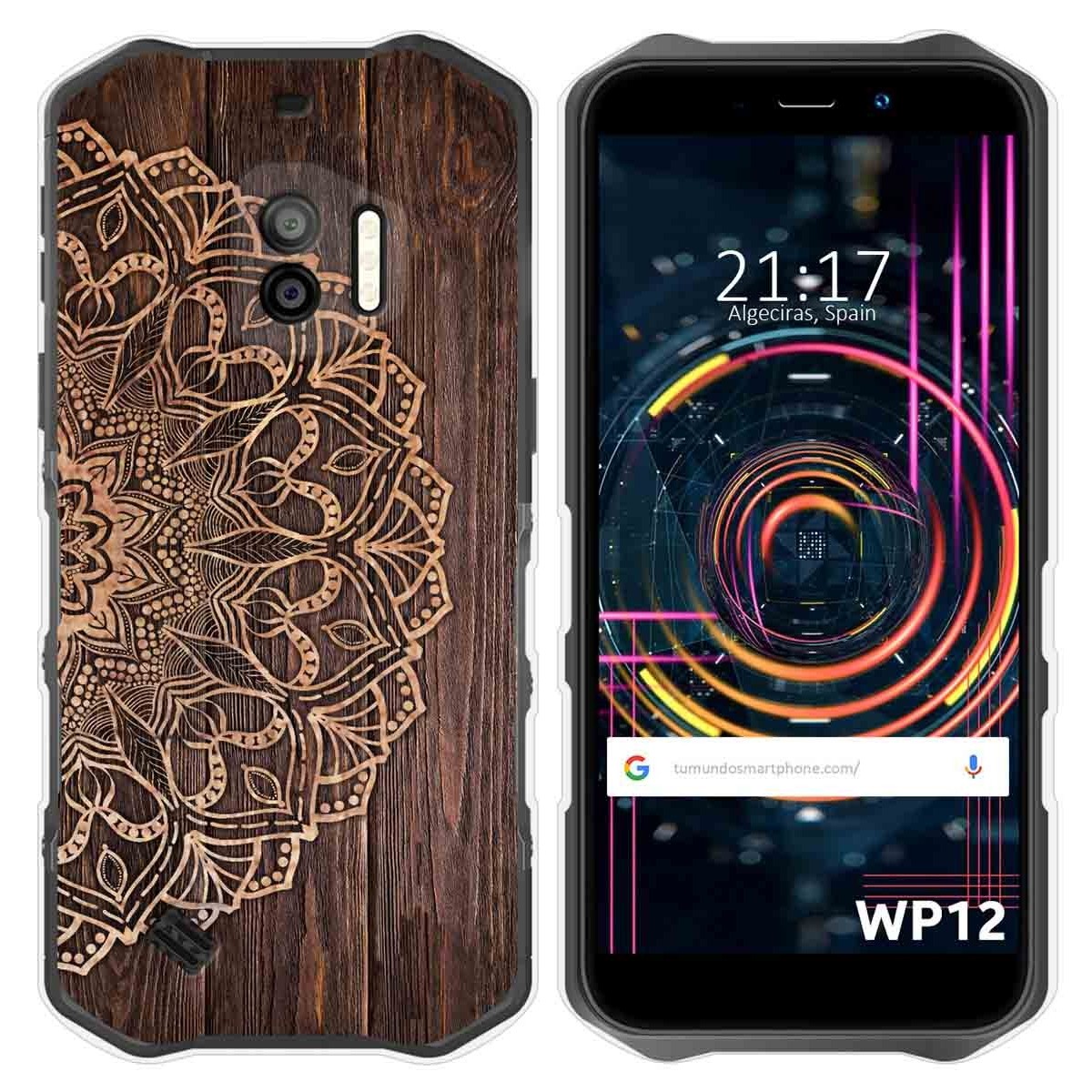 Funda Silicona para Oukitel WP12 / WP12 Pro diseño Madera 06 Dibujos