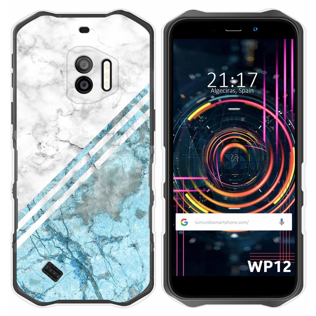 Funda Silicona para Oukitel WP12 / WP12 Pro diseño Mármol 02 Dibujos