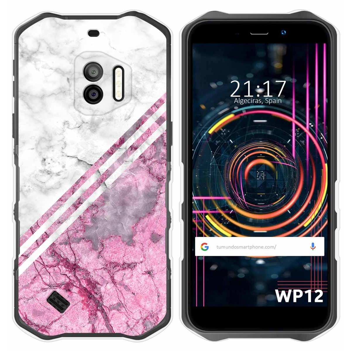 Funda Silicona para Oukitel WP12 / WP12 Pro diseño Mármol 03 Dibujos