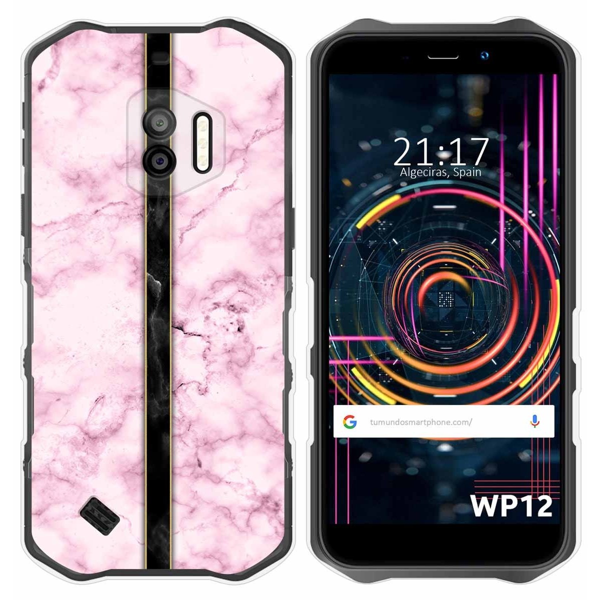 Funda Silicona para Oukitel WP12 / WP12 Pro diseño Mármol 04 Dibujos