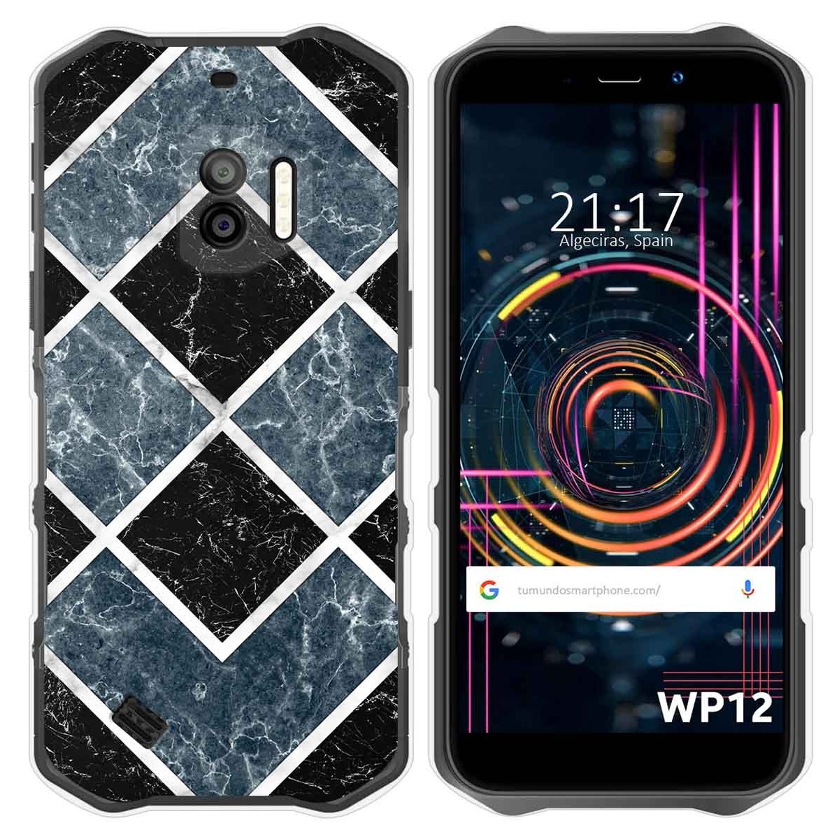 Funda Silicona para Oukitel WP12 / WP12 Pro diseño Mármol 06 Dibujos