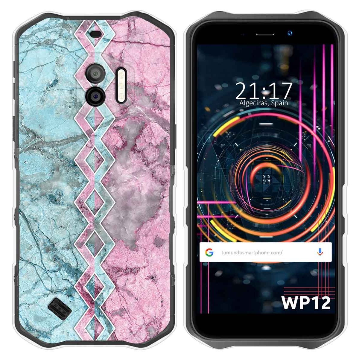 Funda Silicona para Oukitel WP12 / WP12 Pro diseño Mármol 08 Dibujos