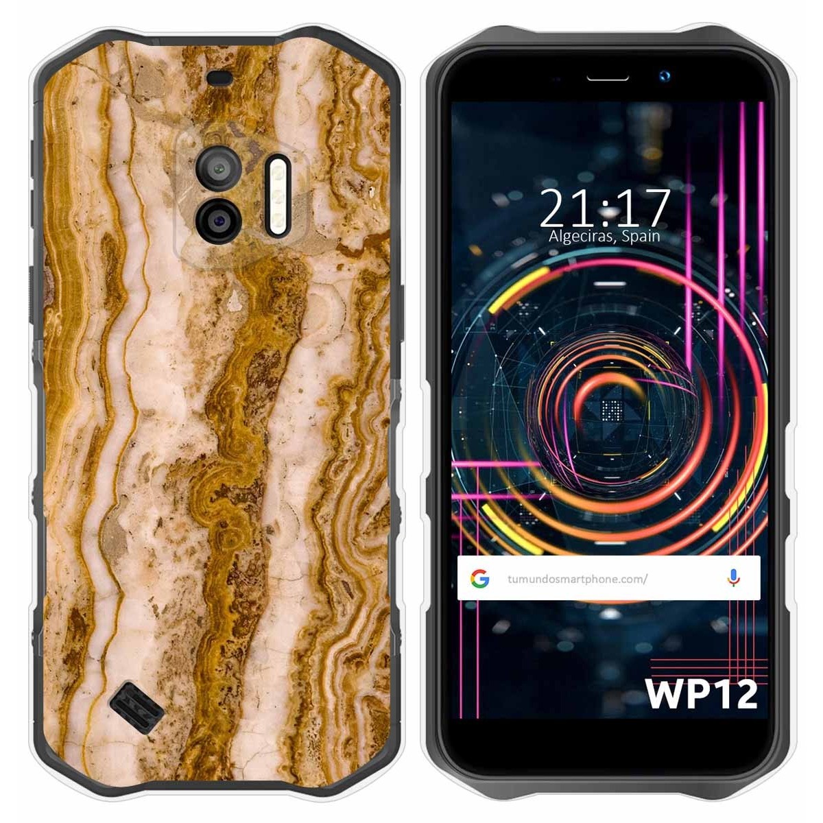 Funda Silicona para Oukitel WP12 / WP12 Pro diseño Mármol 10 Dibujos