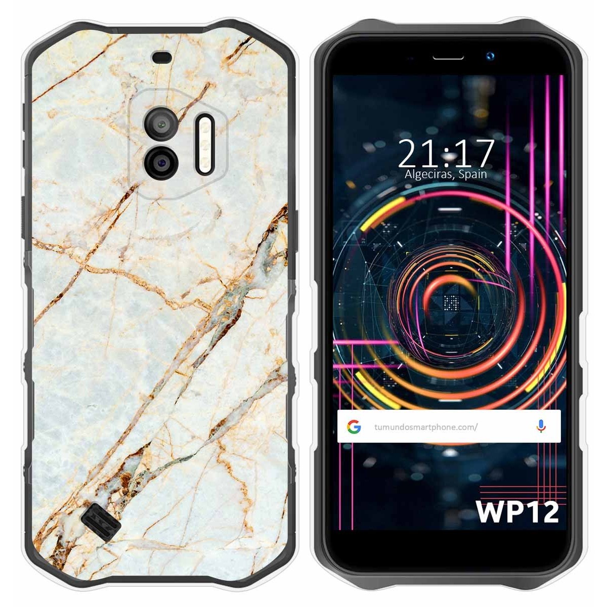 Funda Silicona para Oukitel WP12 / WP12 Pro diseño Mármol 13 Dibujos