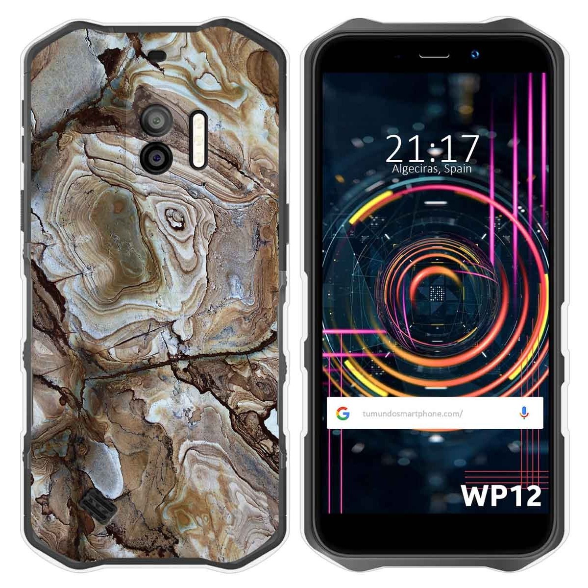 Funda Silicona para Oukitel WP12 / WP12 Pro diseño Mármol 14 Dibujos