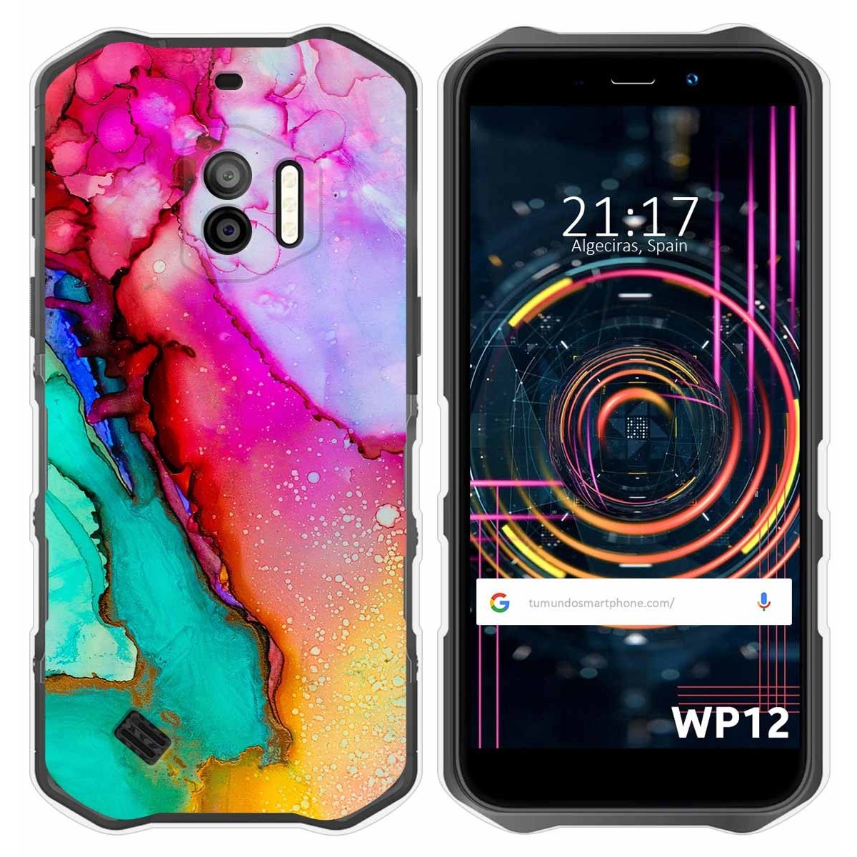 Funda Silicona para Oukitel WP12 / WP12 Pro diseño Mármol 15 Dibujos