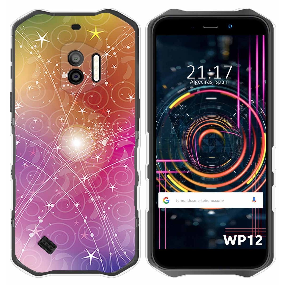 Funda Silicona para Oukitel WP12 / WP12 Pro diseño Abstracto Dibujos