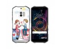 Funda Silicona para Oukitel WP12 / WP12 Pro diseño Café Dibujos