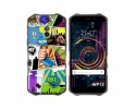 Funda Silicona para Oukitel WP12 / WP12 Pro diseño Comic Dibujos