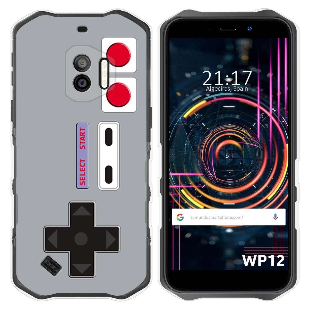 Funda Silicona para Oukitel WP12 / WP12 Pro diseño Consola Dibujos
