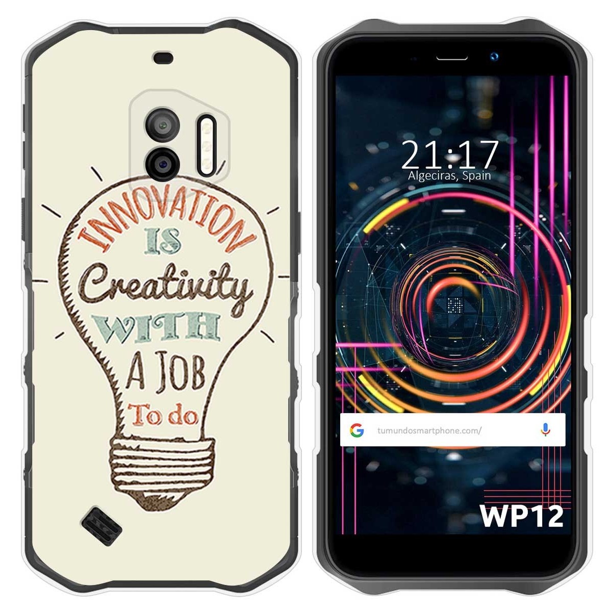 Funda Silicona para Oukitel WP12 / WP12 Pro diseño Creativity Dibujos