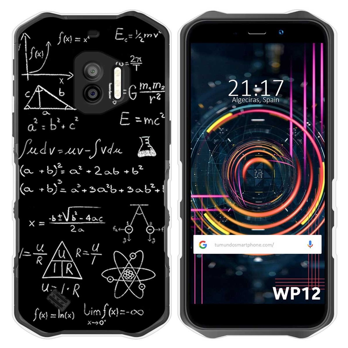 Funda Silicona para Oukitel WP12 / WP12 Pro diseño Formulas Dibujos