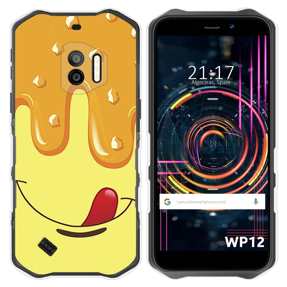 Funda Silicona para Oukitel WP12 / WP12 Pro diseño Helado Vainilla Dibujos