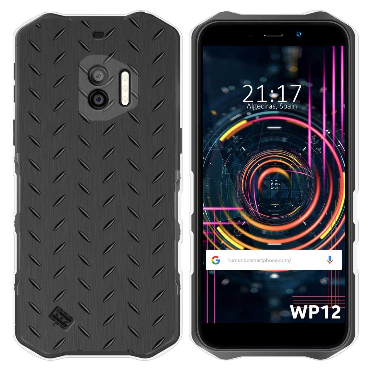 Funda Silicona para Oukitel WP12 / WP12 Pro diseño Metal Dibujos