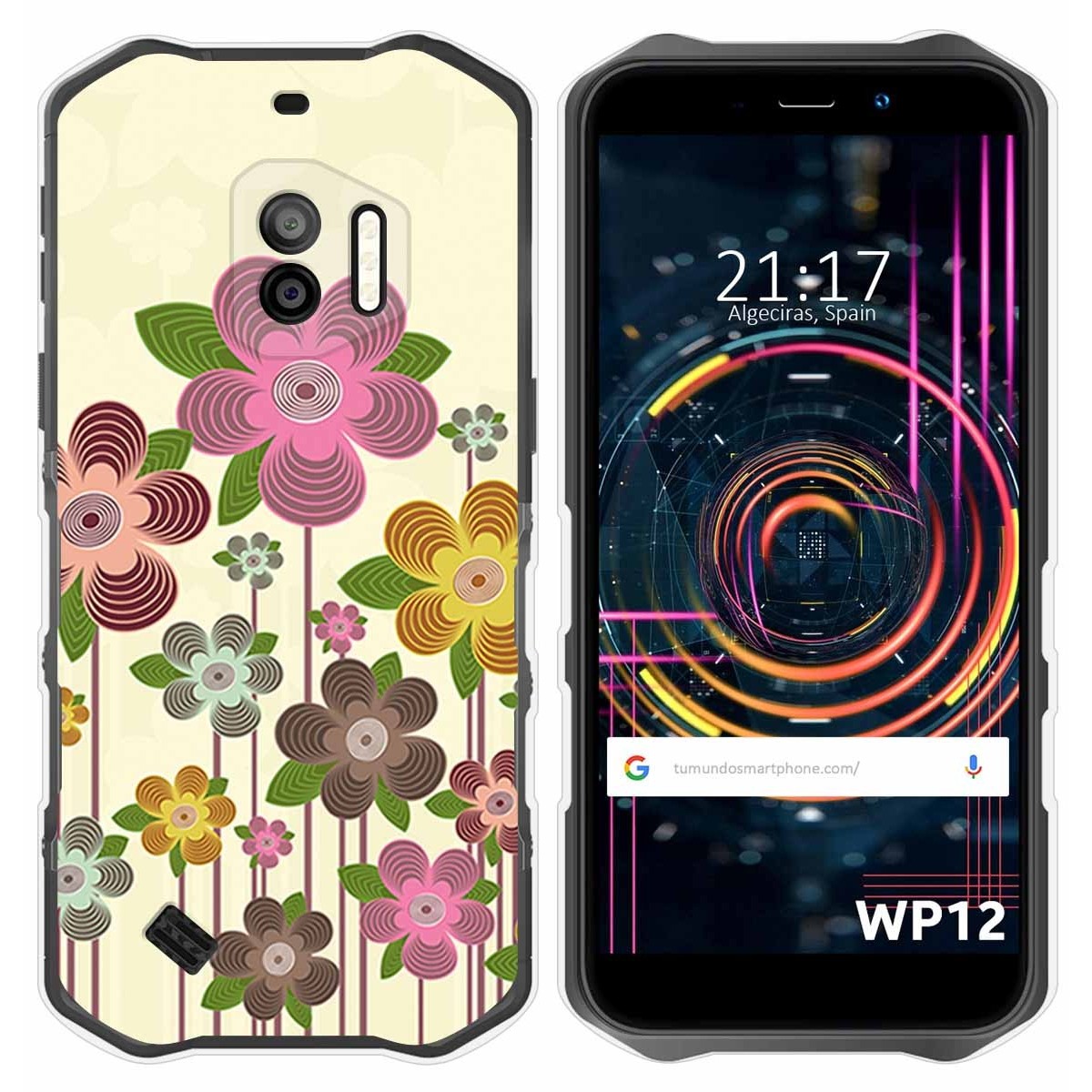 Funda Silicona para Oukitel WP12 / WP12 Pro diseño Primavera En Flor Dibujos