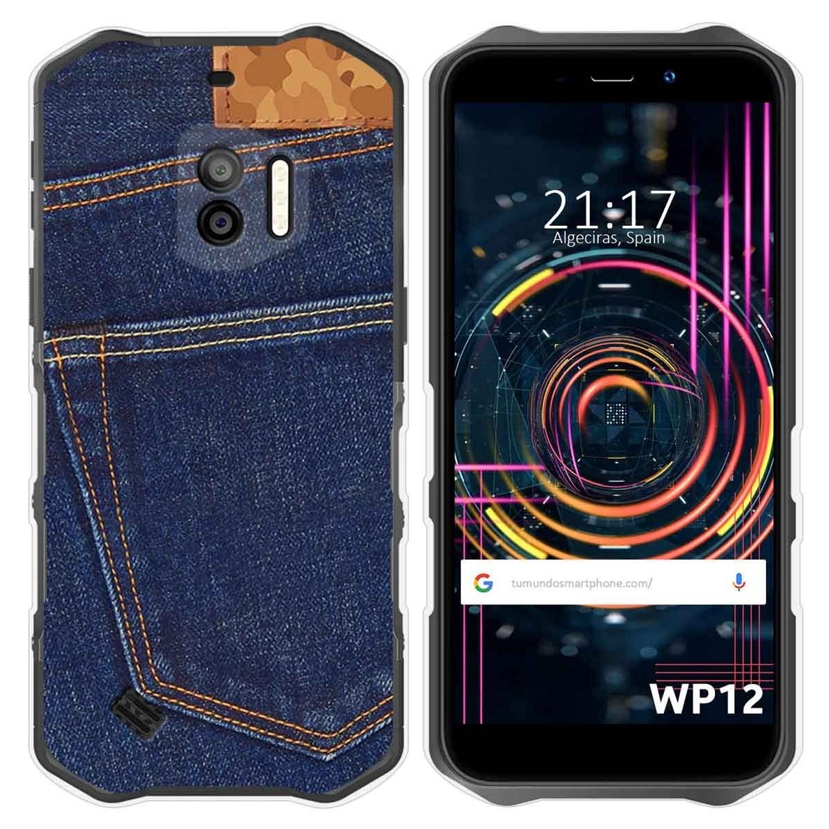 Funda Silicona para Oukitel WP12 / WP12 Pro diseño Vaquero Dibujos