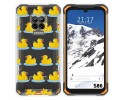 Funda Silicona Transparente para Doogee S86 / S86 Pro diseño Pato Dibujos