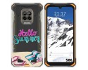 Funda Silicona Transparente para Doogee S86 / S86 Pro diseño Summer Dibujos