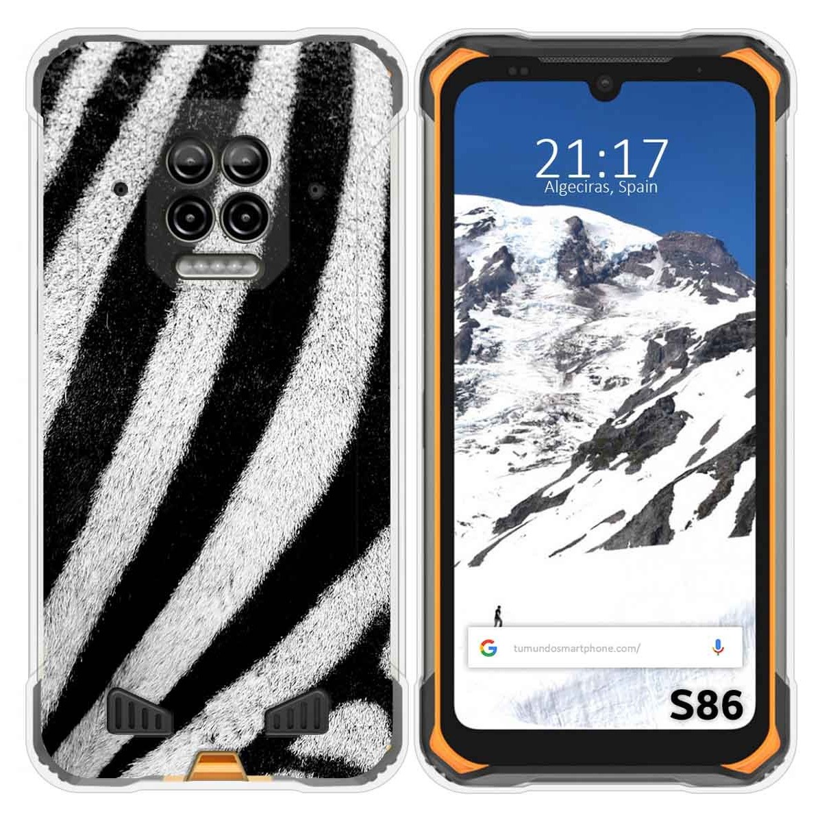 Funda Silicona para Doogee S86 / S86 Pro diseño Animal 02 Dibujos