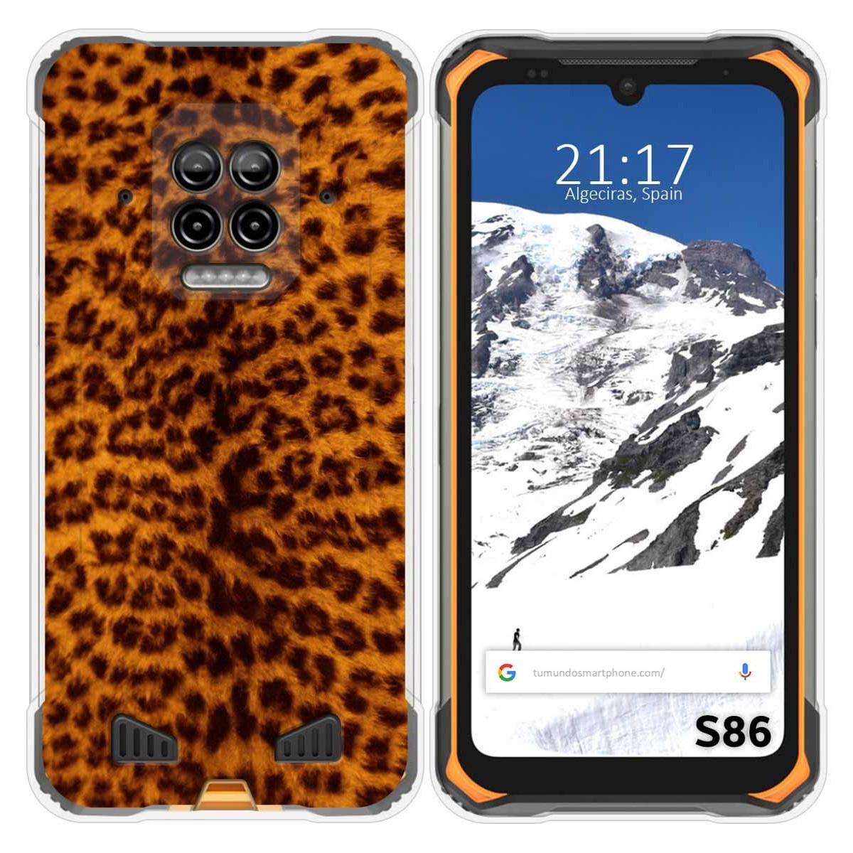 Funda Silicona para Doogee S86 / S86 Pro diseño Animal 03 Dibujos