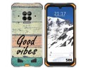 Funda Silicona para Doogee S86 / S86 Pro diseño Madera 01 Dibujos