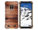 Funda Silicona para Doogee S86 / S86 Pro diseño Madera 02 Dibujos