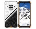 Funda Silicona para Doogee S86 / S86 Pro diseño Mármol 01 Dibujos