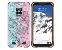 Funda Silicona para Doogee S86 / S86 Pro diseño Mármol 08 Dibujos