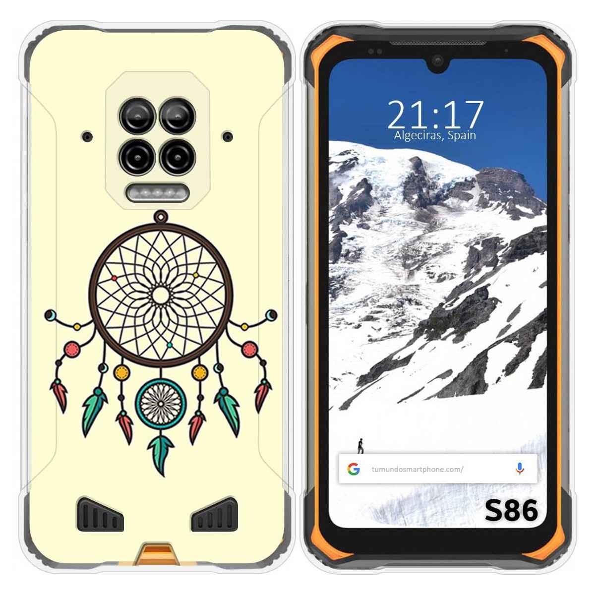 Funda Silicona para Doogee S86 / S86 Pro diseño Atrapasueños Dibujos