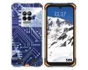 Funda Silicona para Doogee S86 / S86 Pro diseño Circuito Dibujos
