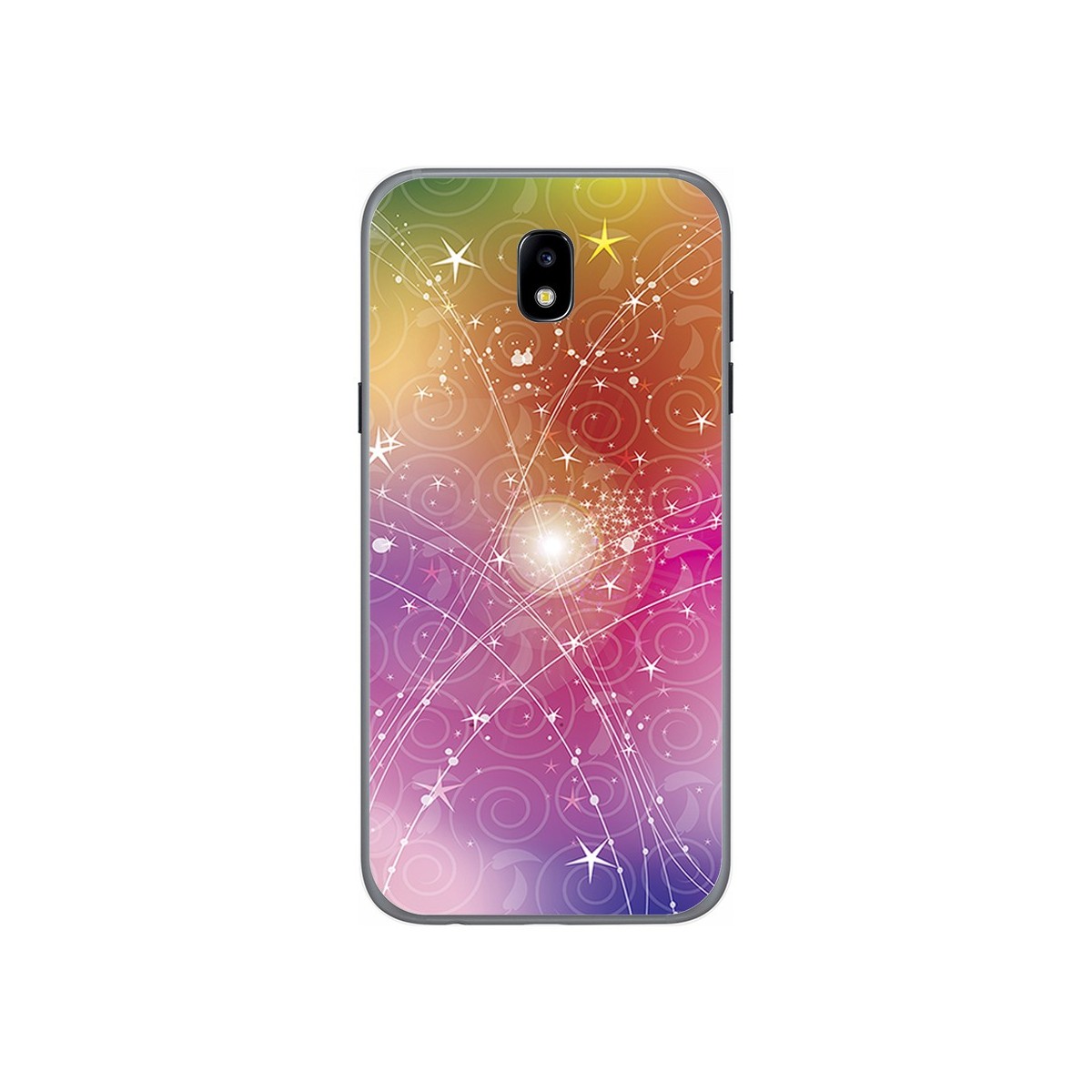 Funda Gel Tpu para Samsung Galaxy J5 (2017) Diseño Abstracto Dibujos