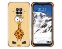 Funda Silicona para Doogee S86 / S86 Pro diseño Jirafa Dibujos