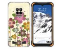 Funda Silicona para Doogee S86 / S86 Pro diseño Primavera En Flor Dibujos