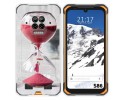 Funda Silicona para Doogee S86 / S86 Pro diseño Reloj Dibujos