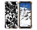 Funda Silicona para Doogee S86 / S86 Pro diseño Snow Camuflaje Dibujos