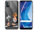 Funda Silicona Transparente para Ulefone Note 11P diseño Avestruz Dibujos