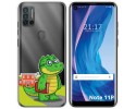 Funda Silicona Transparente para Ulefone Note 11P diseño Coco Dibujos
