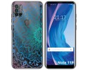 Funda Silicona Transparente para Ulefone Note 11P diseño Mandala Dibujos