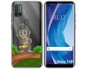 Funda Silicona Transparente para Ulefone Note 11P diseño Mono Dibujos