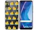 Funda Silicona Transparente para Ulefone Note 11P diseño Pato Dibujos
