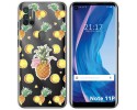 Funda Silicona Transparente para Ulefone Note 11P diseño Piña Dibujos