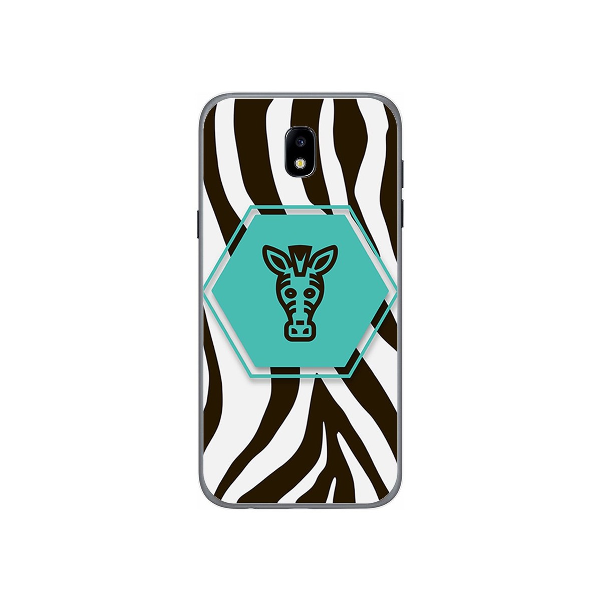Funda Gel Tpu para Samsung Galaxy J5 (2017) Diseño Cebra Dibujos
