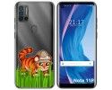 Funda Silicona Transparente para Ulefone Note 11P diseño Tigre Dibujos