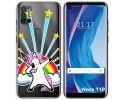 Funda Silicona Transparente para Ulefone Note 11P diseño Unicornio Dibujos
