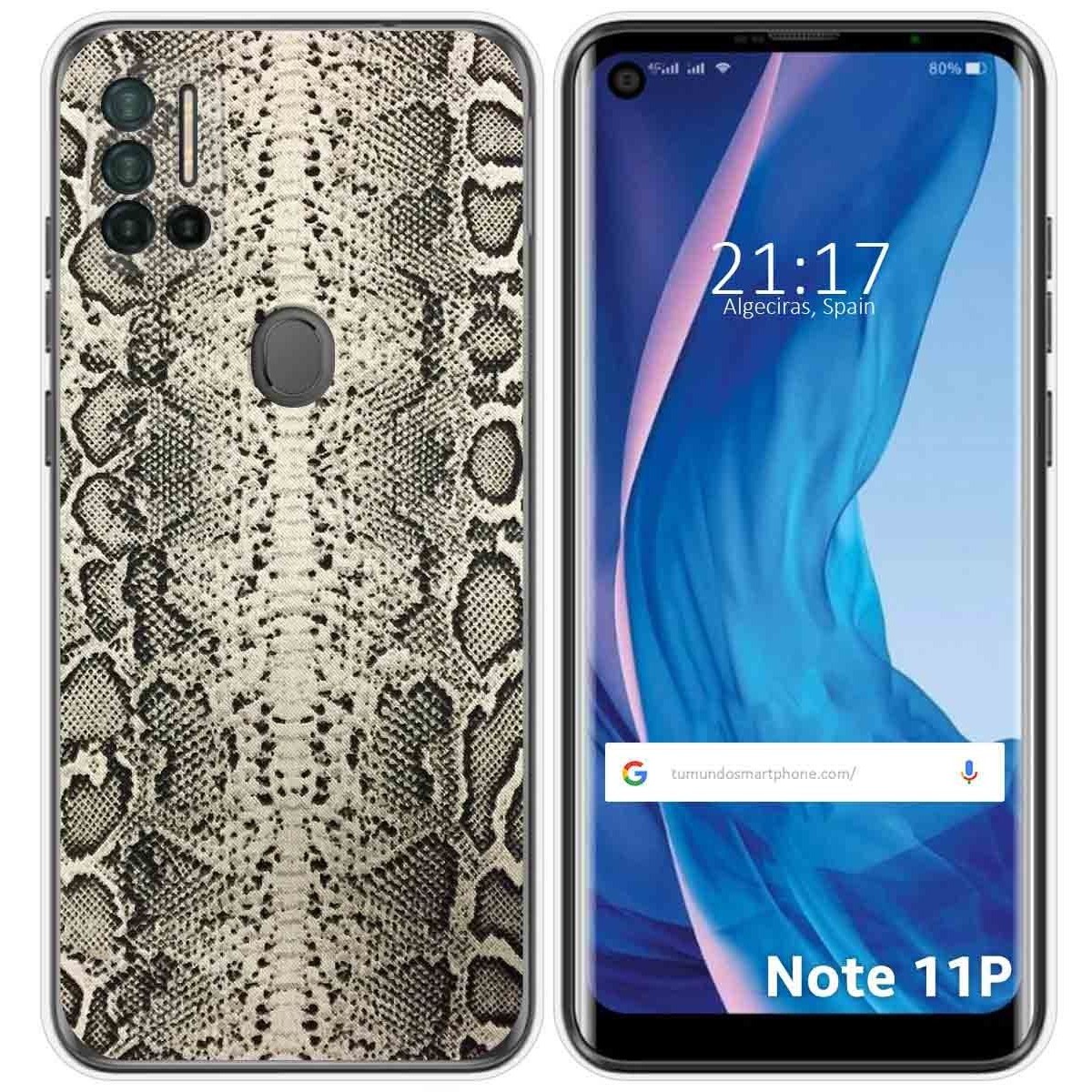 Funda Silicona para Ulefone Note 11P diseño Animal 01 Dibujos