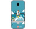 Funda Gel Tpu para Samsung Galaxy J5 (2017) Diseño Cohete Dibujos