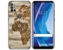 Funda Silicona para Ulefone Note 11P diseño Madera 07 Dibujos